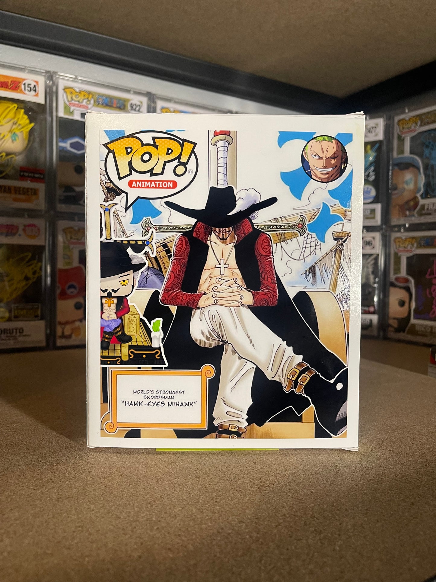 Custom - Mihawk Signed Figure/Box