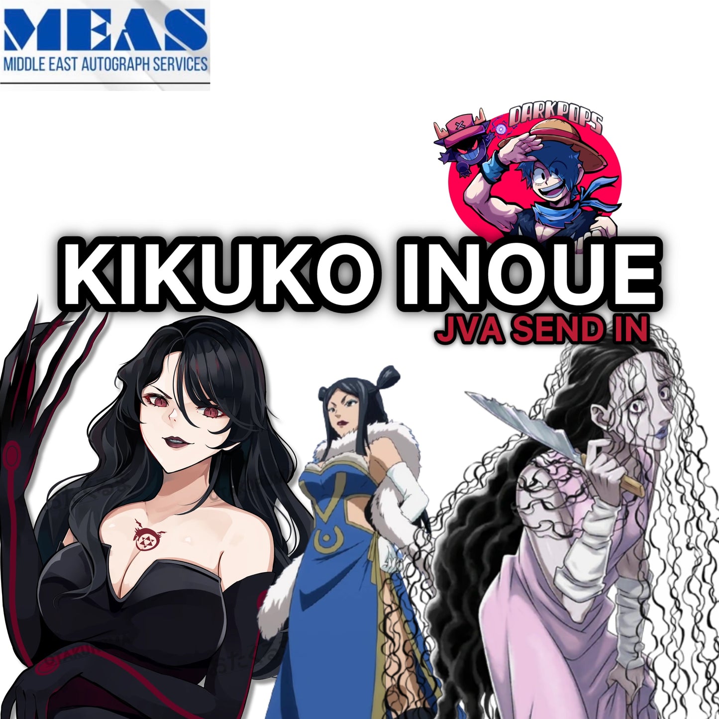 Kikuko Inoue JVA Send in Service