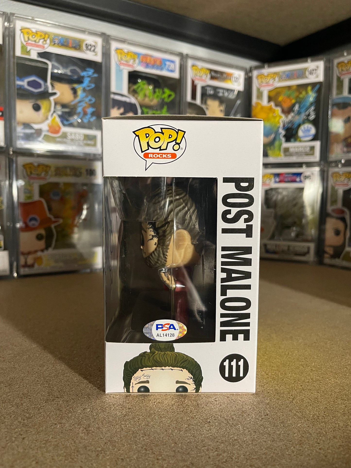 Post Malone Signed Funko Pop