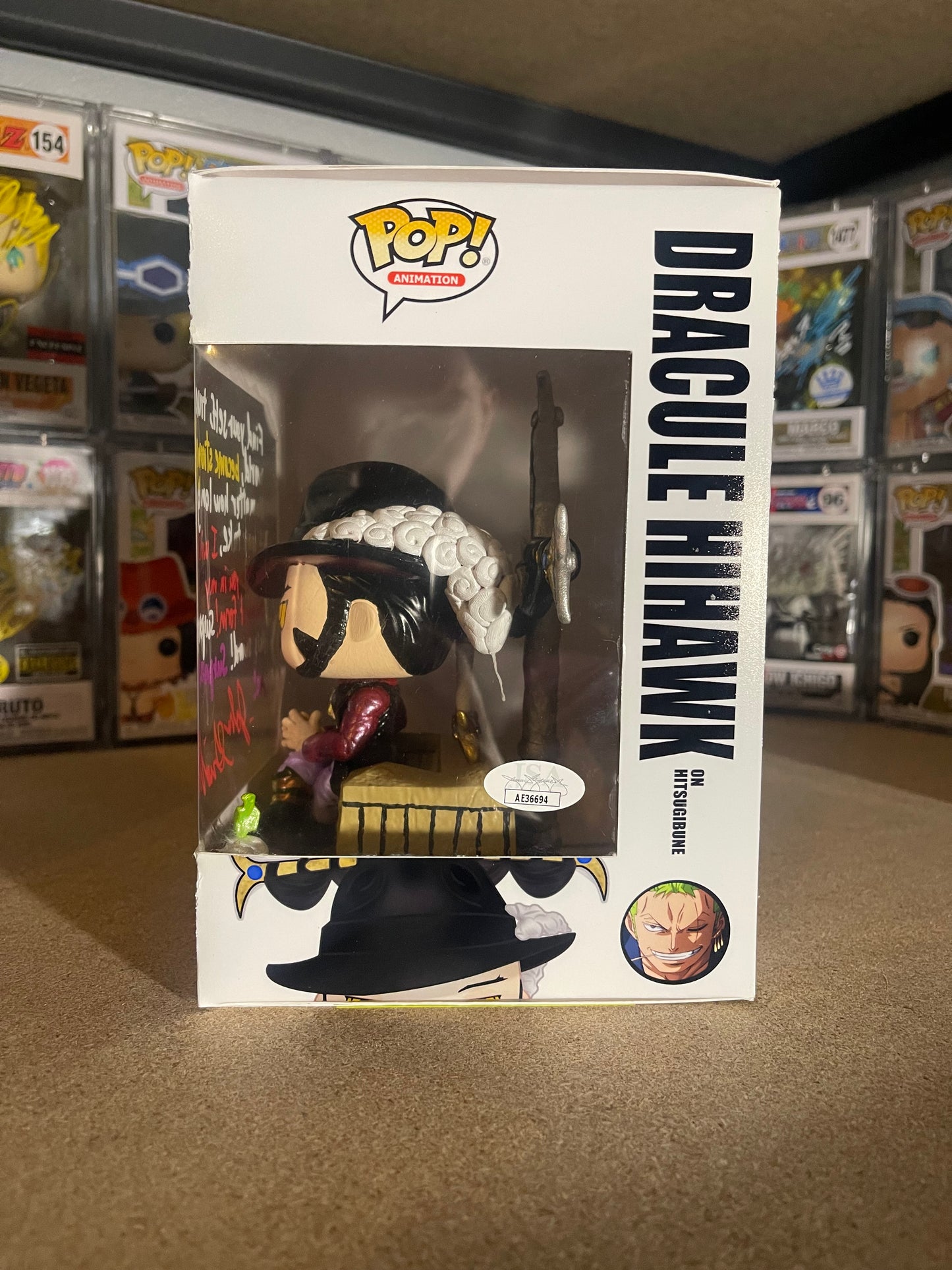 Custom - Mihawk Signed Figure/Box