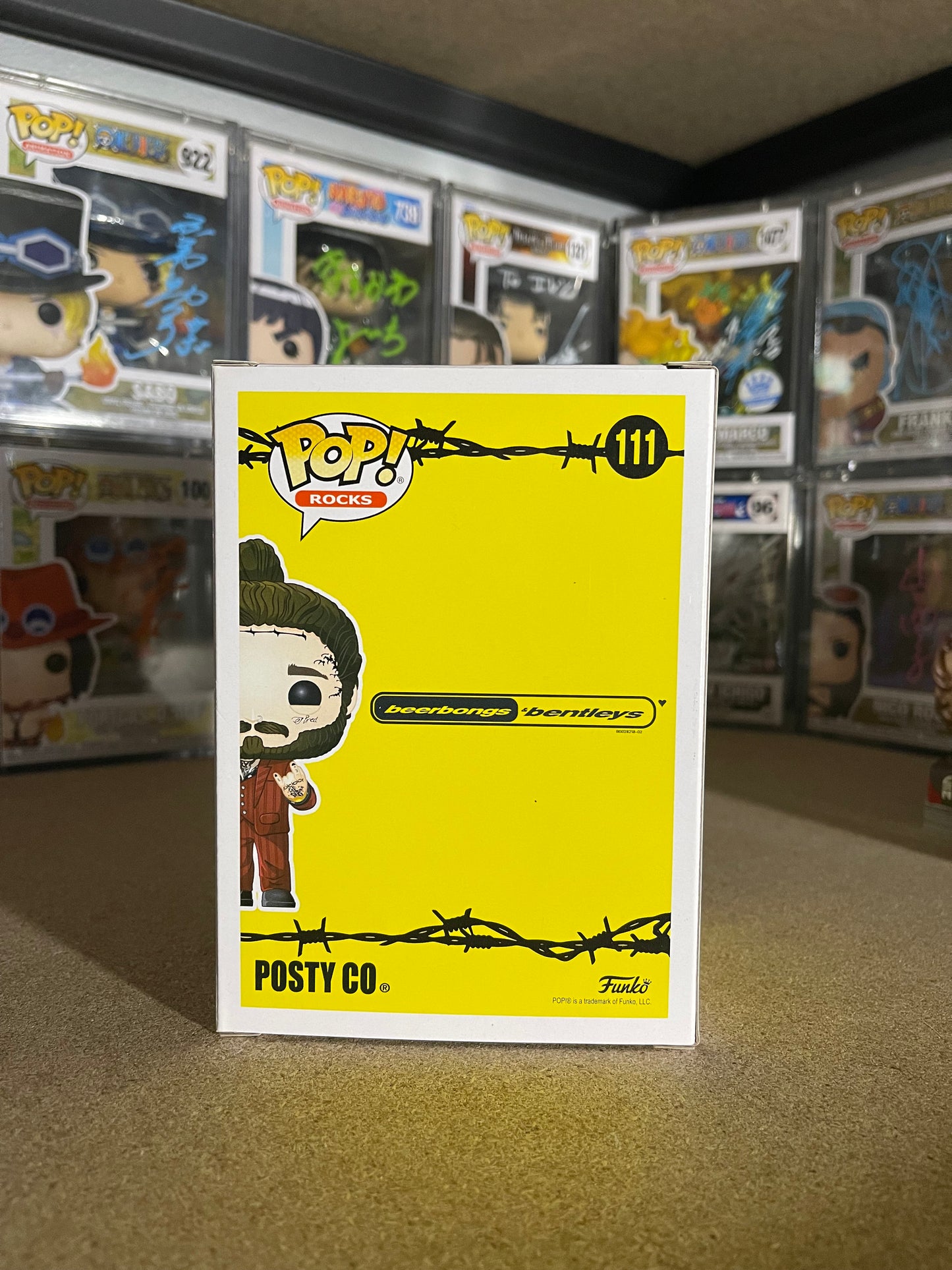 Post Malone Signed Funko Pop