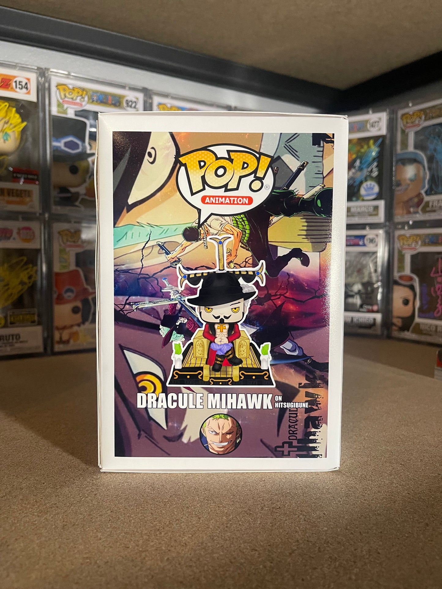 Custom - Mihawk Signed Figure/Box