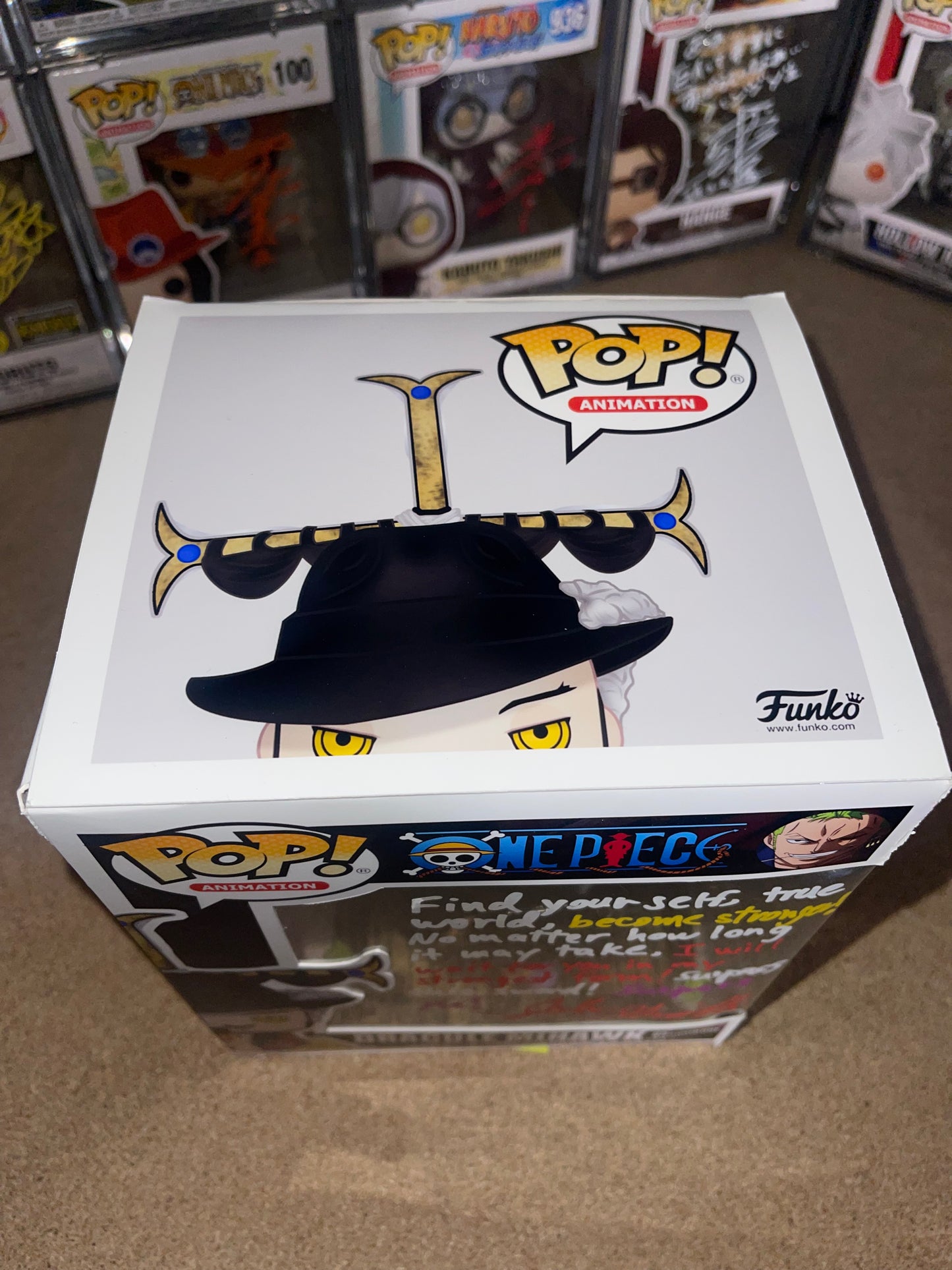 Custom - Mihawk Signed Figure/Box
