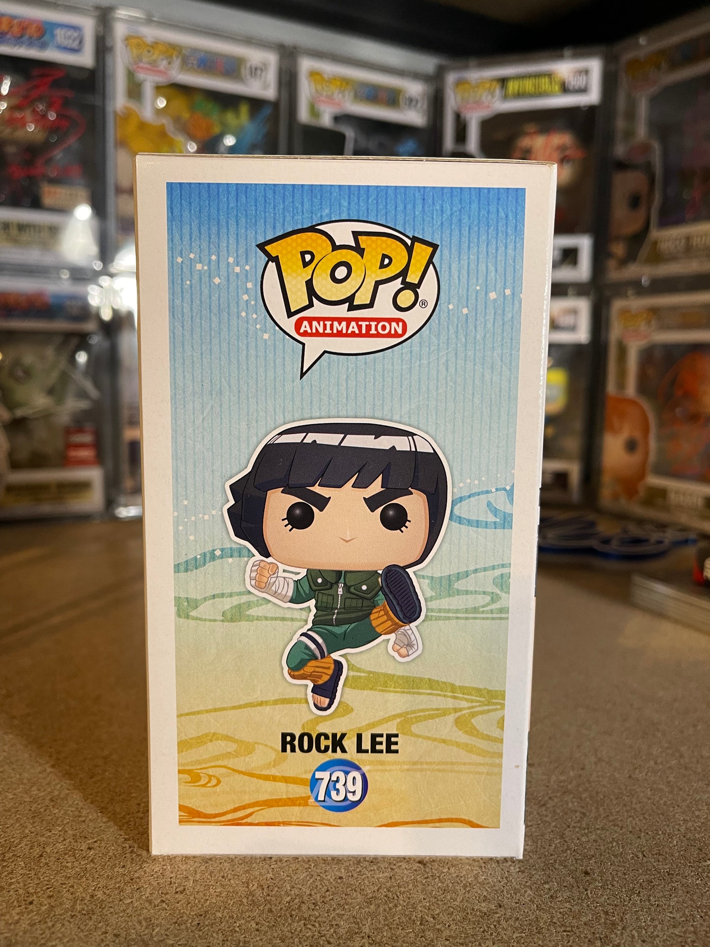 Rock Lee JVA Signed Pop